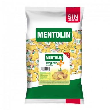 Bonbons Menthol Gingembre Et Propolis Sans Sucre Sachet 1Kg