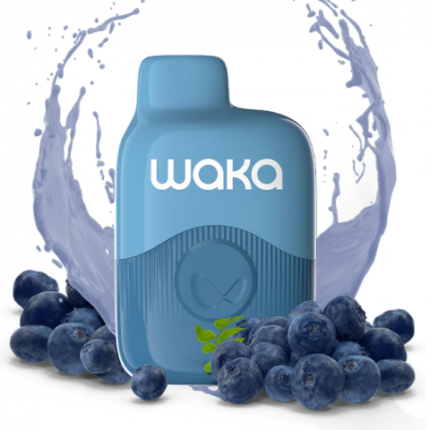 Buy Waka Vape Blueberry Splash Nicotine Free U