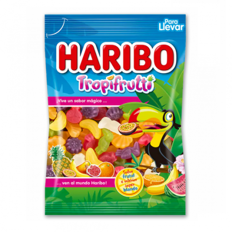 Bolsitas Haribo Tropifrutti Gr X U