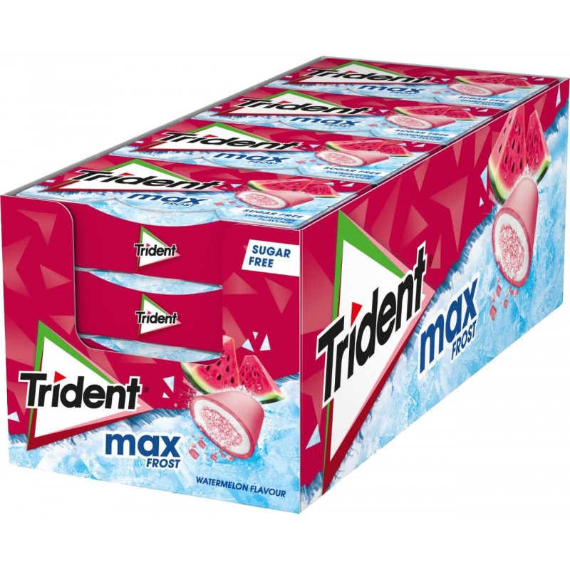 Comprar Chicles trident Max Frost Sandía 16u