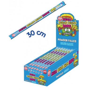 Pastilha elástica Zed Candy Mega Sour Gum Rope 40u.