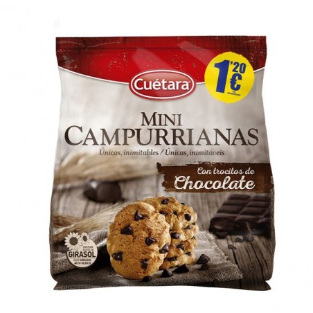 Cuétara Mini Campurrianas Avec Pépites de Chocolat Sachet de 145Gr