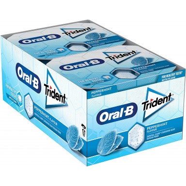 Buy Trident Oral-B Peppermint Chewing Gum 12u.