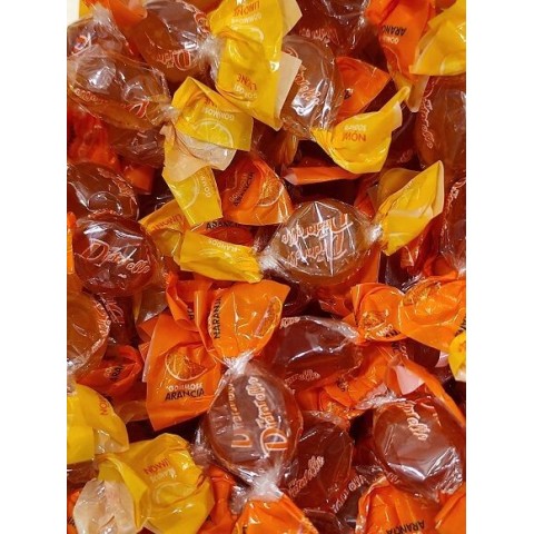 Dietorelle soft candies orange and lemon flavor 800gr.