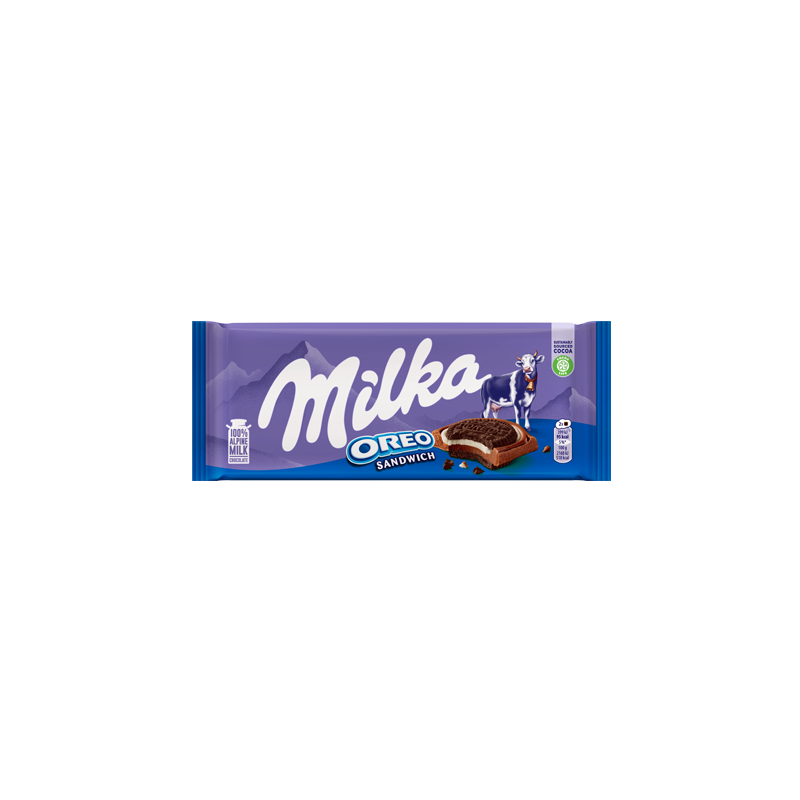 Milka Chocolate Oreo X 100 Gr - Lollipop