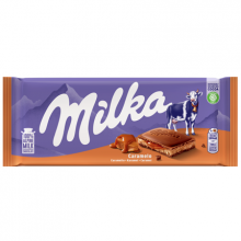 Milka Caramel tablets...