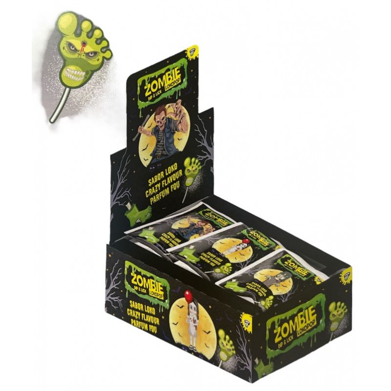 Cerdán Lokopop Zombie Feet Soda Sachets Lokopop 40u