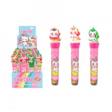 Unicorn Candy Tube with 2D...