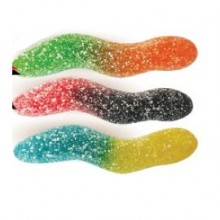 Damel Mega Sour Worms 1kg.