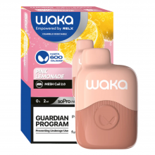 Vapeador Waka Lemonade Pink...