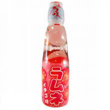 Bebida Ramune com sabor a...