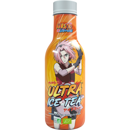 Ultra Ice Tea Drink Ed. NARUTO SHIPPUDEN (SAKURA) 500ml.