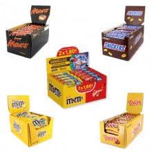 Lot Mars Choco 4 + Display