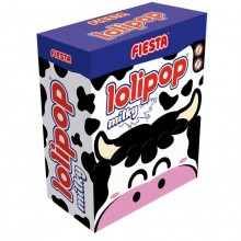 Fiesta Lolipop Milky box 100u.