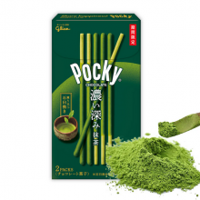 Pockys mit Matcha-Geschmack...