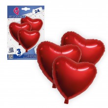 Red Hearts Foil Balloons...