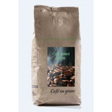 Café en grano crema natural 100% 1kg.