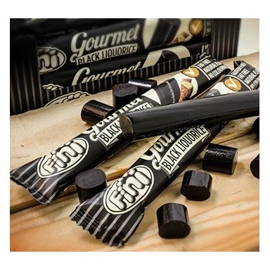 Regaliz Fini Gourmet Black Liquorice 32 unidades.