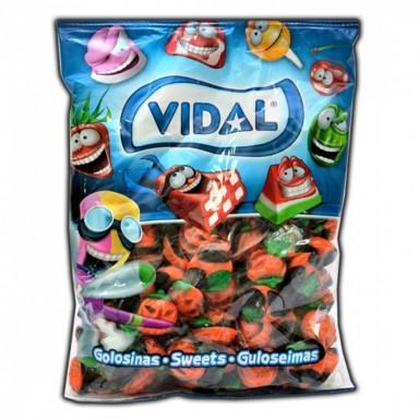 Bote caramelos de goma Tartitas fresa vidal 250u.