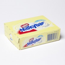 Milkybar-Riegel mit weißer...