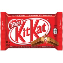 Kit Kat chocolate bar.