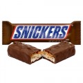 Snickers de chocolate y cacahuetes 24 unidades.