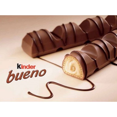 Kinder Bueno Ferrero box of 30 units.