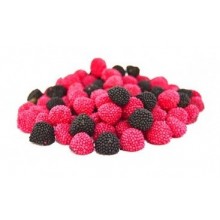 Caramelos de goma Fini Mini Moras rojas y negras 1 kg.