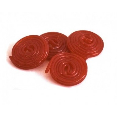 Discos rojos regaliz Haribo 2Kg.