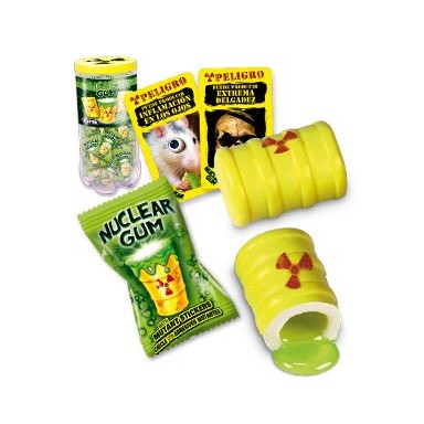 Chicle Nuclear Gum Fini 50u.