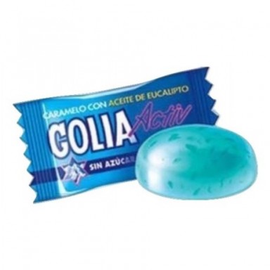 Caramelos golia activ sabor eucalipto mentol 200 unidades.