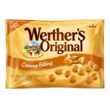 Caramelos Werther's Toffees crujientes rellenos de caramelo bolsa de 1Kg.