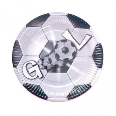 Platos Gool Grande 23cm. 8u.