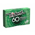 Chicles trident 60 minutos sabor hierbabuena 16u.