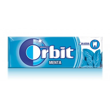 Chicles Orbit Menta formato gragea 30u.