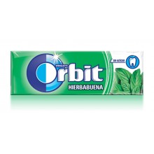 Chicles Orbit Hierbabuena formato gragea.