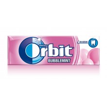 Chicles Orbit Fresa acida formato gragea.