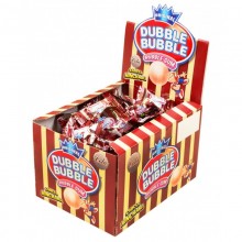 Dubble Bubble gum cola flavor without gluten 150 units.