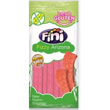 Bolsita Fini 80gr Fizzy Arizona Lenguas fresa azúcar sin gluten 20 unidades.