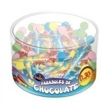 Parasoles chocolate disney Lacasa 40u.