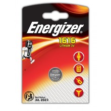 Pilas Energizer Botón CR 1616 3V. 1u.