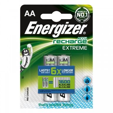 Pilas Energizer LR06 4u. 1,5V.