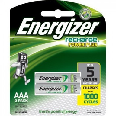 Pilas Energizer Recargables AAA 2u.