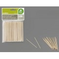 Wooden hygienic sticks 10cm 100u.