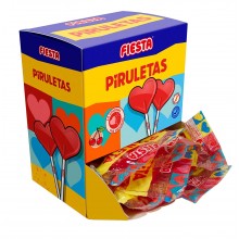 Piruleta Fiesta cereza 20u.