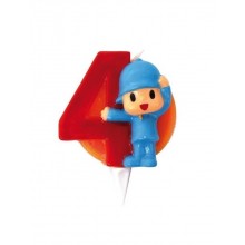 Bougie Pocoyo Nº 4.