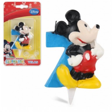 Vela Mickey  Nº 1.