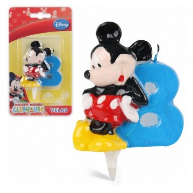 Vela Mickey  Nº 8