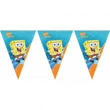 Flag banner Sponge Bob 3m.