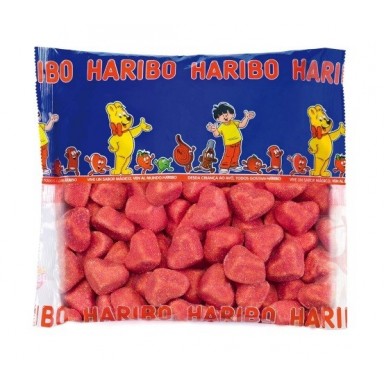 Caramelos de goma haribo ositos surtidos brillo 1Kg.